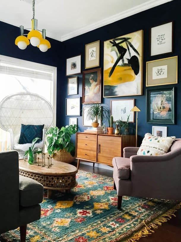 Discover Your Home Decor Personality: Inspirations for the Eclectic Collector -   23 dark eclectic decor
 ideas