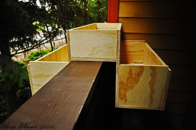 23 deck garden boxes
 ideas
