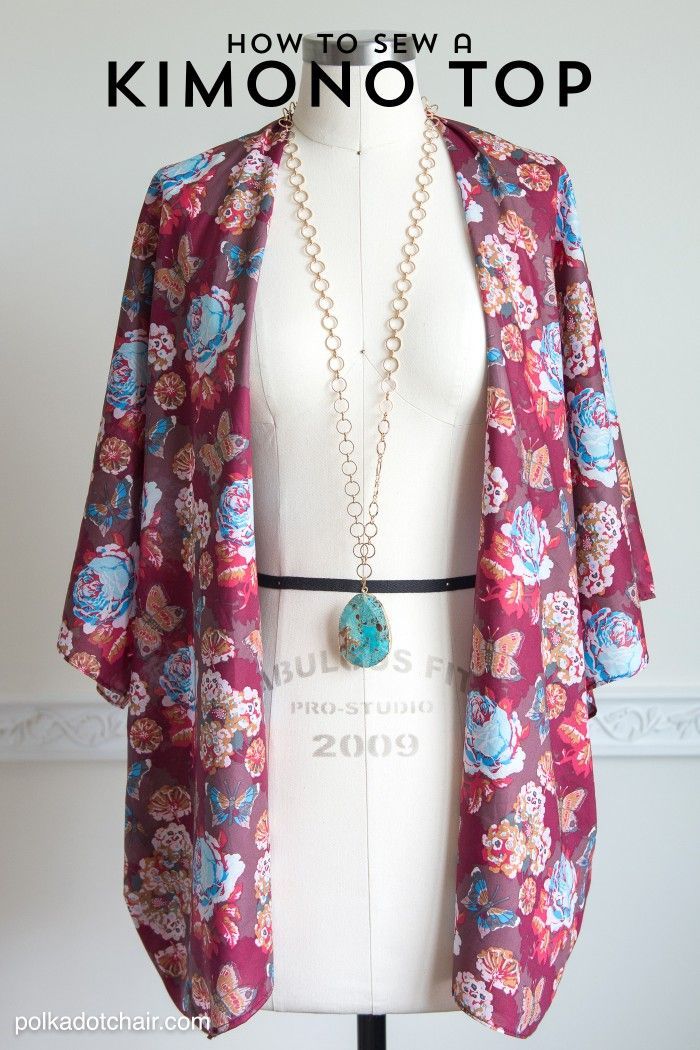 How to Sew a Kimono Jacket -   23 diy fashion summer
 ideas
