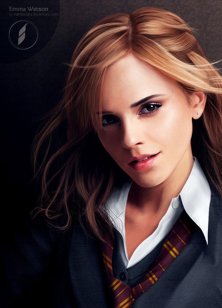 Emma Watson Portrait by namiociarz on DeviantArt -   23 emma watson sexiest
 ideas