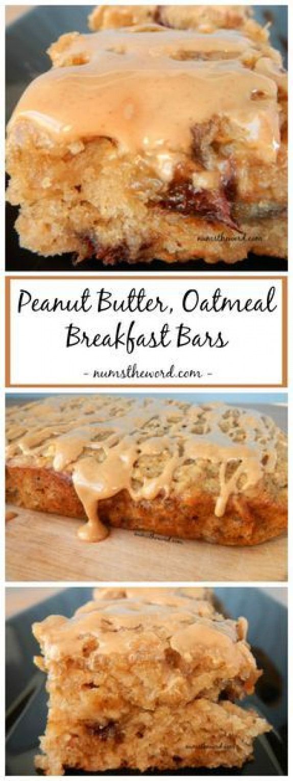 Peanut Butter Oatmeal Breakfast bars are a great way to use up ripe bananas. Easy delicious and  perfect for on the go! Kid friendly! -   23 fast diet breakfast
 ideas