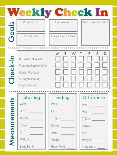 Free Fitness Journal + Meal Planning Printables -   23 fitness journal shape
 ideas