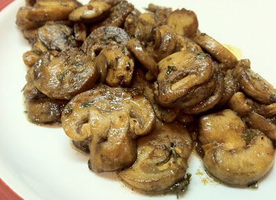Sauteed mushrooms ~ by far THE BEST mushroom recipe I've found yet. i cooked on low heat for about a half hour so they would suck up the flavors ~ jp -   23 fresh mushroom recipes
 ideas