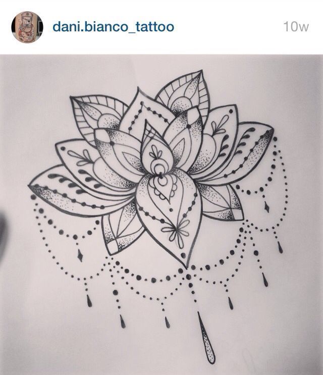 23 lace lotus tattoo
 ideas