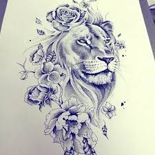 Image result for Sexy meaning full lion tattoo ideas for women -   23 lion tattoo ink
 ideas