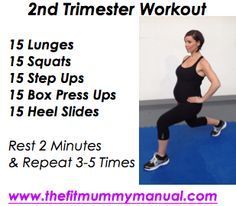 2nd Trimester Pregnancy Workout by Kelly Rennie www.thefitmummymanual.com -   23 pregnancy diet 2nd
 ideas