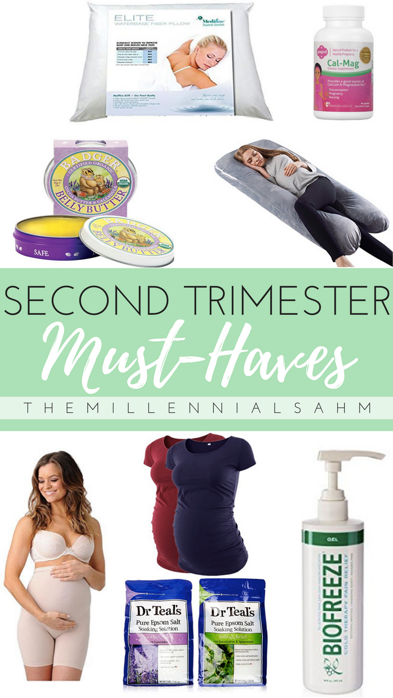 Second Trimester Must Haves - The MillennialSAHM -   23 pregnancy diet 2nd
 ideas