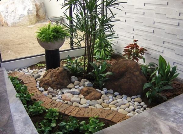 High Resolution Small Rock Garden Ideas #7 Small Front Yard Tropical Landscaping Ideas - Teds Gardening -   23 tropical rock garden
 ideas