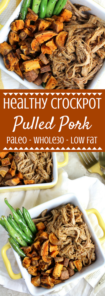 Healthy Crockpot Pulled Pork -   23 whole 30 crockpot
 ideas