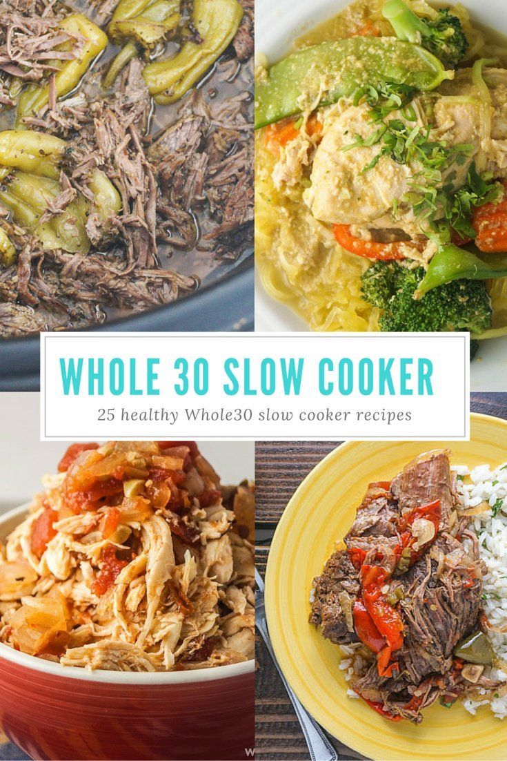 Twenty Five Whole30® Slow Cooker Recipes -   23 whole 30 crockpot
 ideas