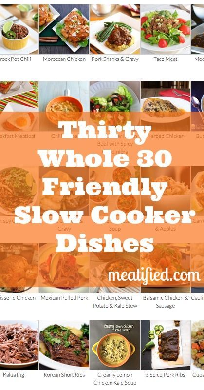 Thirty Whole 30 Slow Cooker Recipes -   23 whole 30 crockpot
 ideas