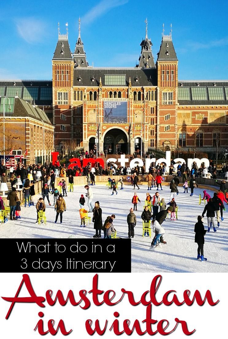 3 Days in Amsterdam – The Best Winter Itinerary -   24 3 day holiday
 ideas