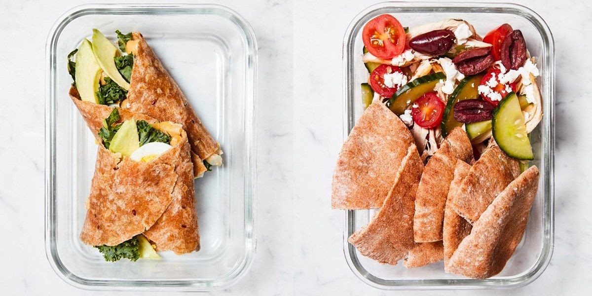 7 No-Cook Lunches You Can Pack for Work or School -   24 diy food lunch
 ideas