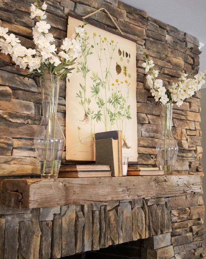 10 Ways to Decorate like Joanna Gaines -   24 fixer upper mantle decor
 ideas