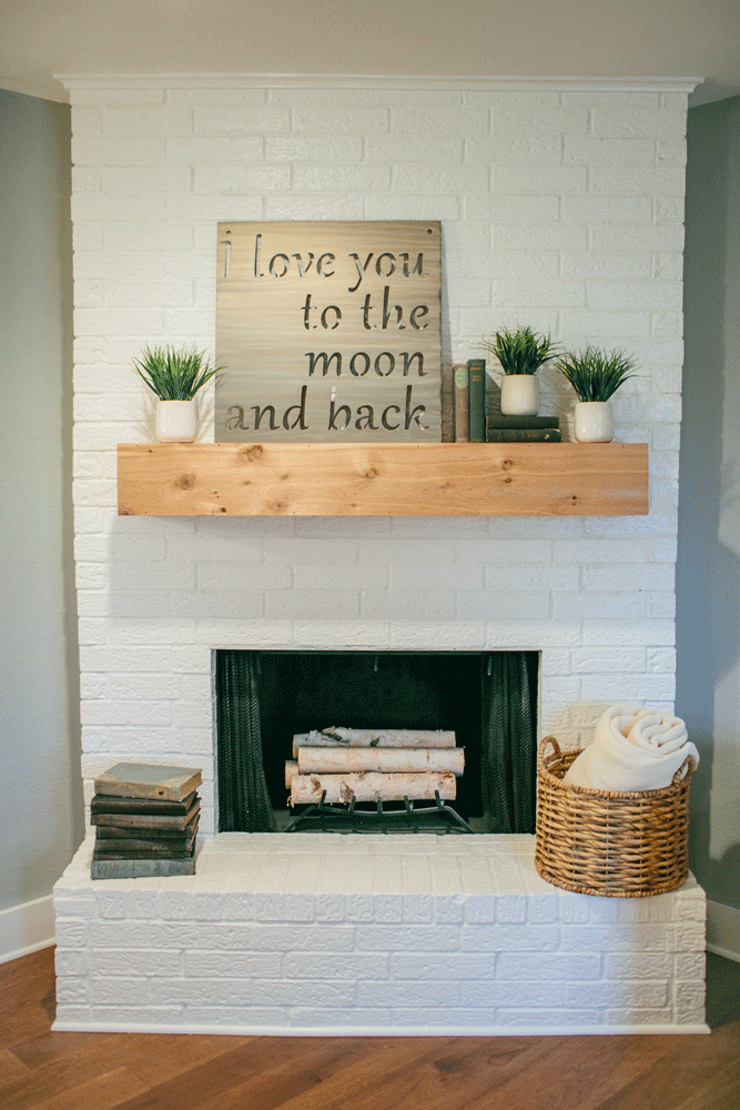 At Home: A Blog by Joanna Gaines -   24 fixer upper mantle decor
 ideas