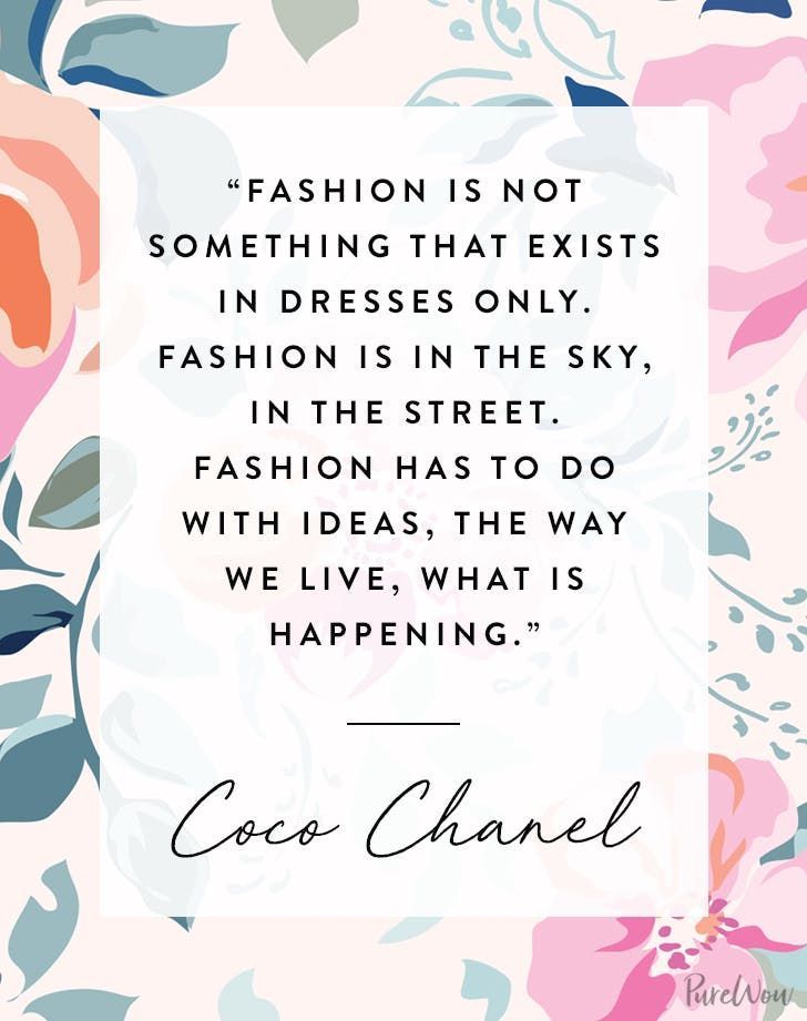 11 Coco Chanel Quotes to Guide You Through Life in Style -   24 french style quotes
 ideas