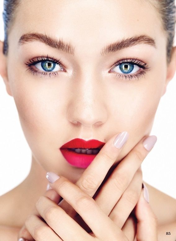Gigi Hadid is the Face of the Future in ELLE Canada by Max Abadian -   24 gigi hadid nails
 ideas