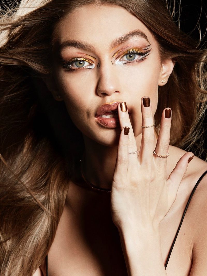Gigi Hadid Maybelline Makeup Campaign 2017 Photos -   24 gigi hadid nails
 ideas