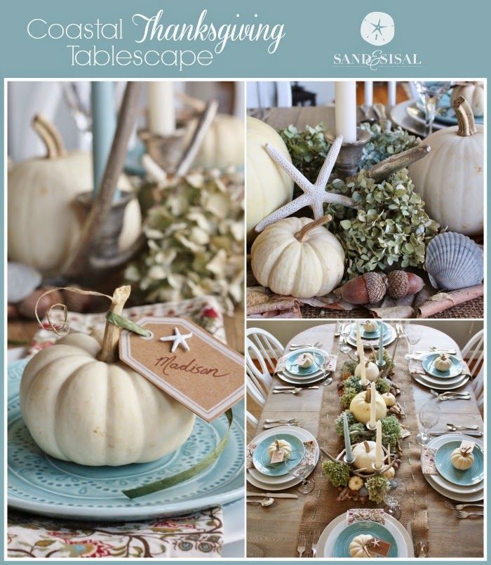Nautical by Nature: Nautical Thanksgiving Printables, Tablescapes and Menus -   24 nautical decor printable
 ideas