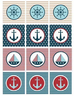 Nautical Baby Shower Printables -   24 nautical decor printable
 ideas