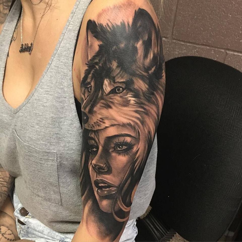 wolf tattoo -   24 tattoo arm wolf
 ideas