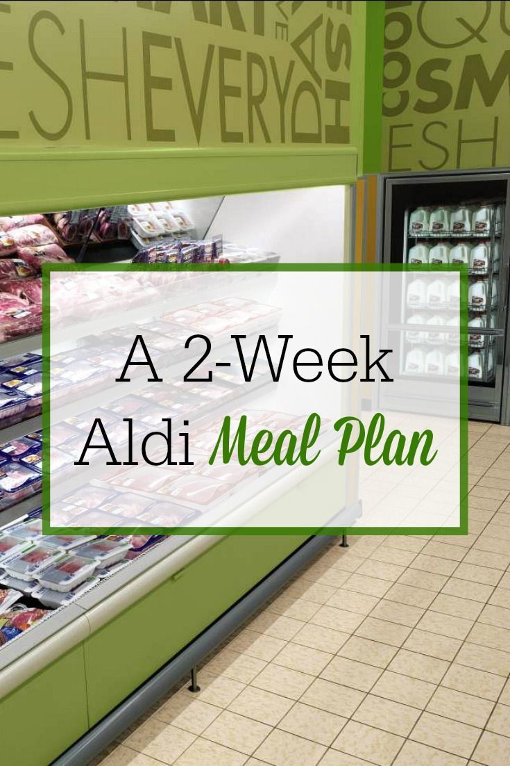A 2-Week Aldi Meal Plan -   25 2 week families
 ideas