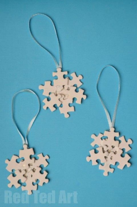 15 Homemade Ornaments for Christmas -   25 cute diy ornaments
 ideas