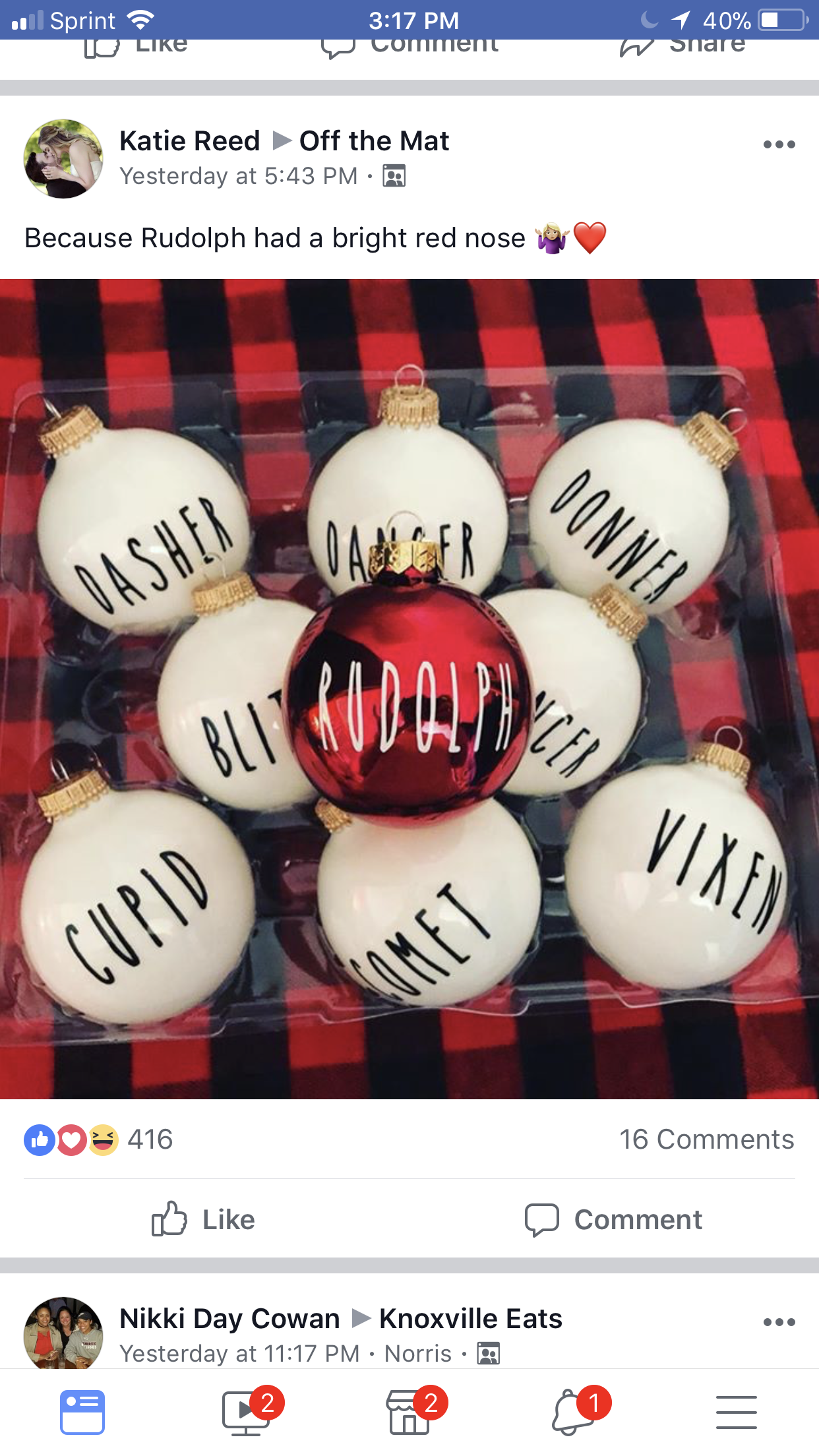 Change the white ones to black maybe with silver lettering... The other reindeer have black noses not white ;) -   25 cute diy ornaments
 ideas