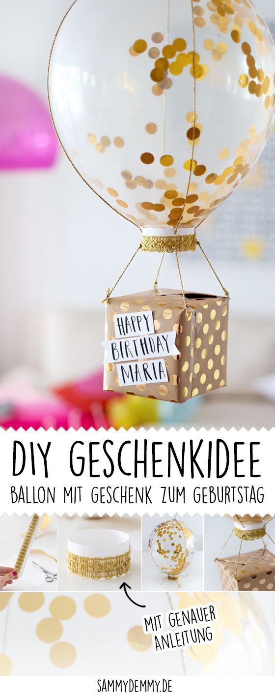 Geburtstagsgeschenke selber machen: Drei DIY Ideen -   25 diy birthday wrapping ideas
