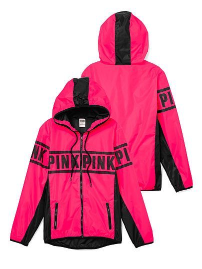Anorak Full-Zip Hoodie PINK -   18 fitness wear pink
 ideas