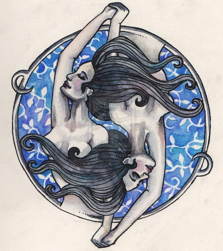 18 gemini tattoo design
 ideas