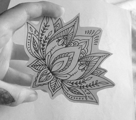 Lotus Flower Tattoo by Medusa Lou Tattoo Artist - medusa_lou@outlook.com -   18 lotus tattoo sleeve
 ideas