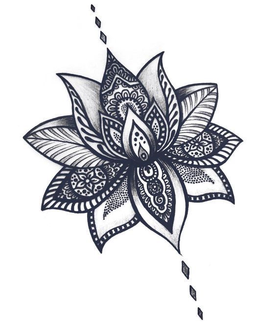 Mandala a situ? je pense sur le bas de la nuque /cheville/avant bras -   18 lotus tattoo sleeve
 ideas