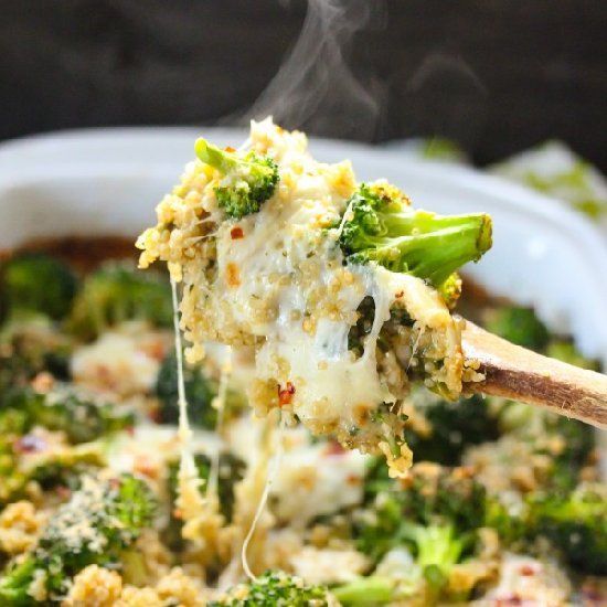 Broccoli and spinach quinoa casserole. So easy, so delicious and healthy for you. -   19 best quinoa recipes
 ideas