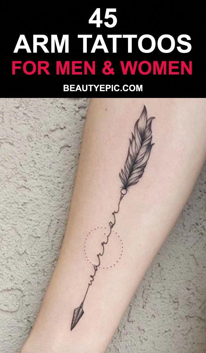 45 Awesome Arm Tattoos for Men and Women You Want To Have -   20 tattoo arm back
 ideas
