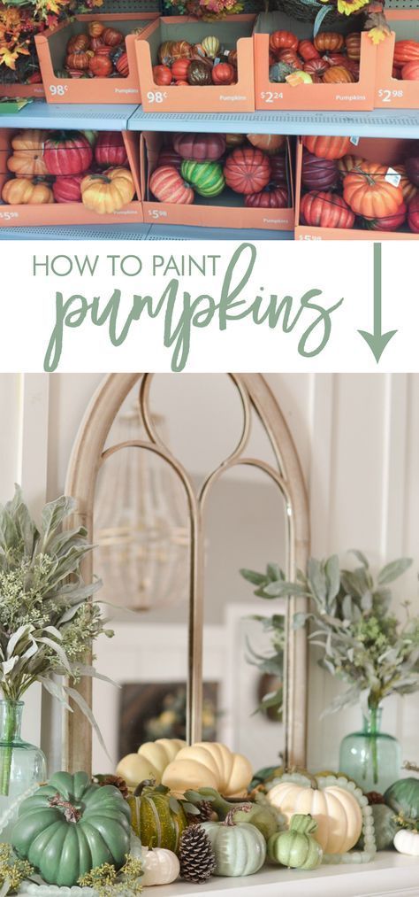 How to Paint Pumpkins -   22 diy decoracion paint
 ideas