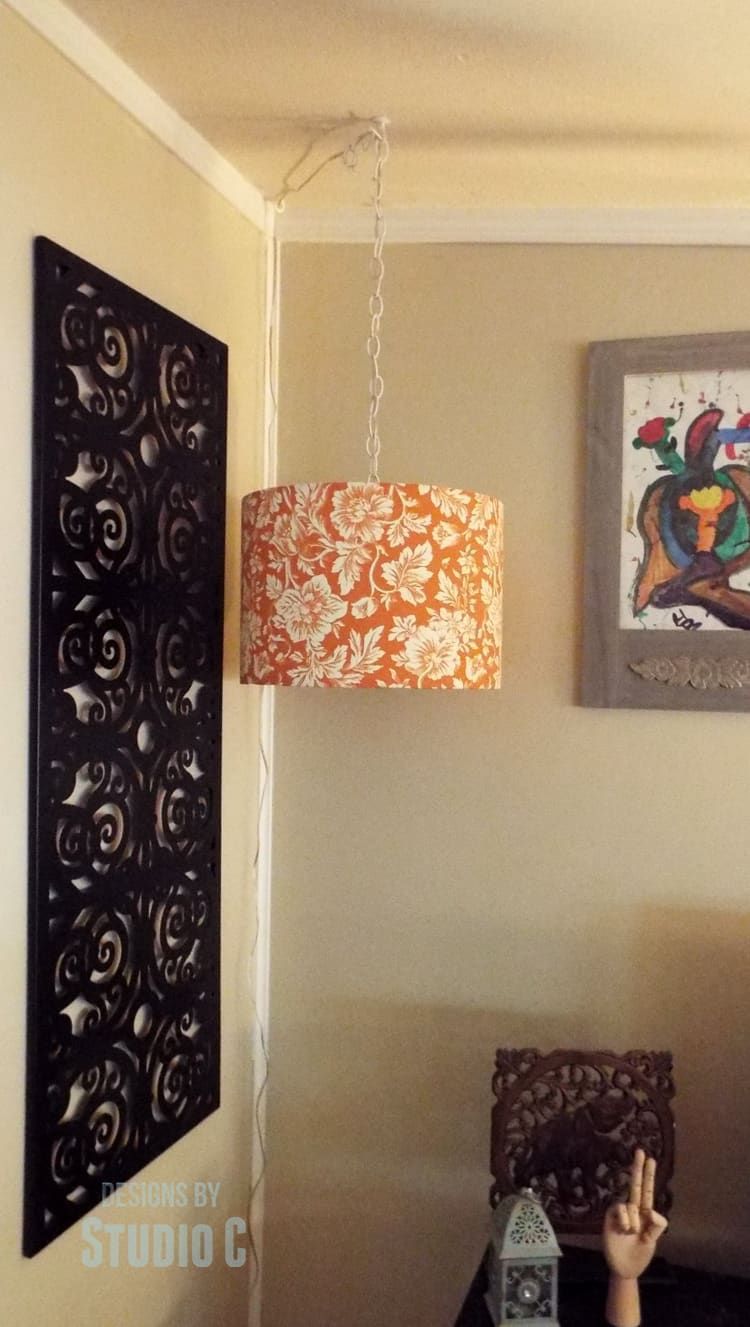 DIY Hanging Light -   22 diy lamp hanging
 ideas