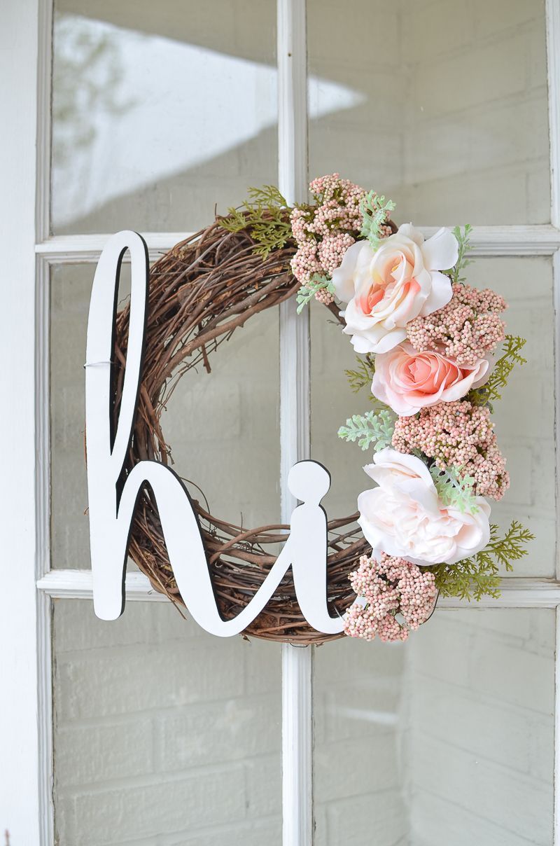 DIY Summer Wreath for Your Front Porch -   22 easy diy simple
 ideas
