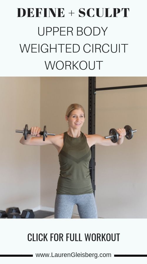 Shoulders + Abs Weight Training Plan | LaurenGleisberg.com -   22 fitness body abs
 ideas