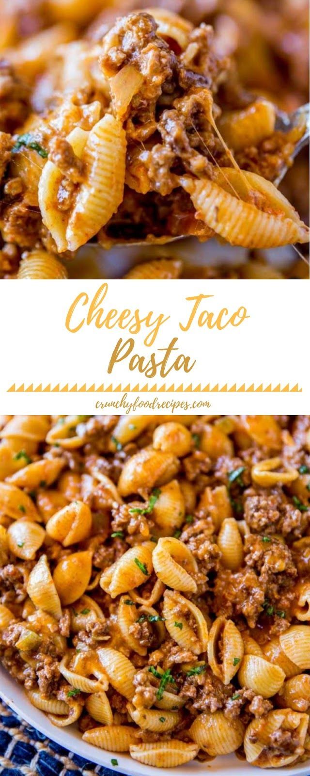 Cheesy Taco Pasta -   22 healthy recipes mexican
 ideas