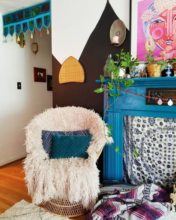 16 DIYS for boho style -   22 hippie style apartment
 ideas