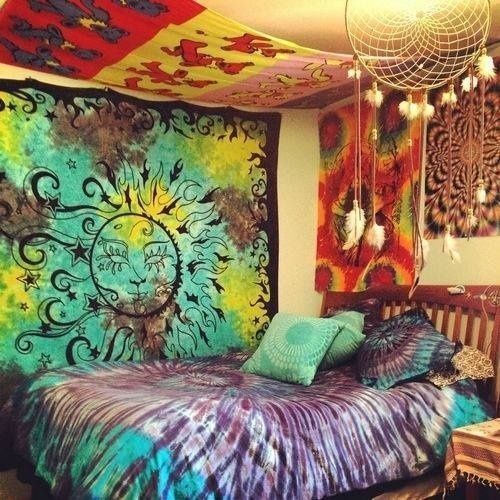 13 Tricked Out Dorms That'll Awaken Your Inner Decorator -   22 hippie style apartment
 ideas