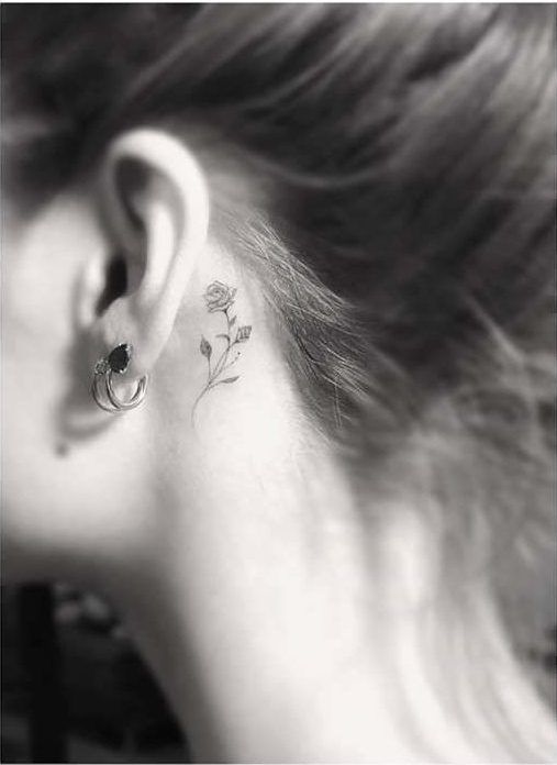 Most Adorable Ear Tattoo Designs -   22 unique tattoo music
 ideas