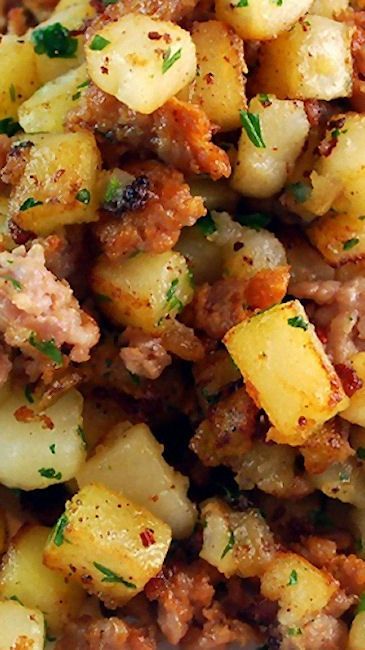 Sausage & Potato Breakfast Hash                              …                                                                                                                                                     More -   23 breakfast sausage recipes
 ideas