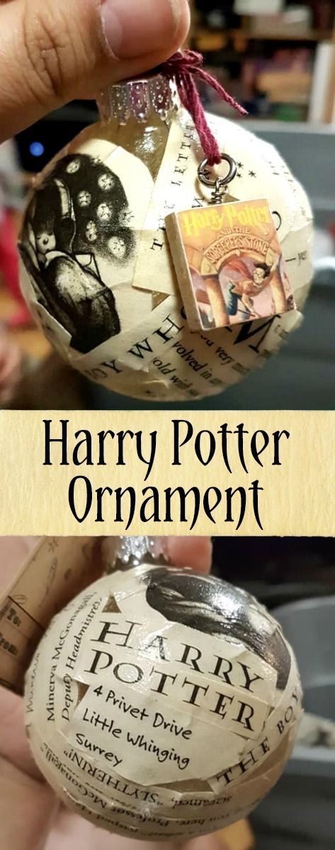 Harry Potter Christmas Ornament DIY or create other theme. -   23 diy ornaments harry potter
 ideas
