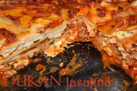 Dukan Lasagna 6 April 2013 Consolidation phase, Cruise phase PP, Cruise phase PV, Stabilization phase Serves 4 Ingredients for filling: -3/4 pound lean ground beef - 1 minced onion - 2 cloves garlic, crushed - 10 ounces crushed tomatoes - 10 ounces tomato sauce - 5 ounces tomato paste - ? cup water - salt, pepper, dry basil - 3 tbsp chopped fresh parsley Ingredients for 3 pancakes (to replace lasagna noodles): -1 egg - 1 and ? tbsp cornstarch -3-4 tbsp skimmed milk - 2-... -   23 dukan diet beef
 ideas