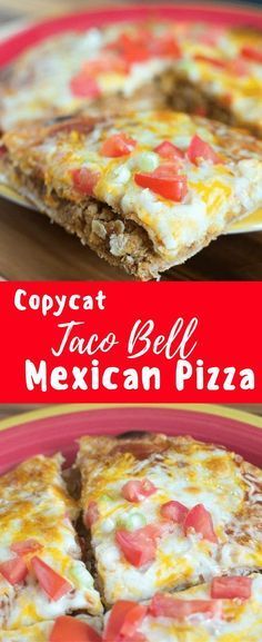 Copy cat Taco Bell Mexican Pizza Recipe / Mexican Pizza / Copycat Taco Bell Recipe -   23 hamburger pizza recipes
 ideas