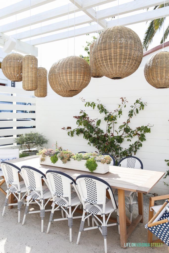 Southern California Vacation: Travel Files -   23 outdoor dining decor
 ideas