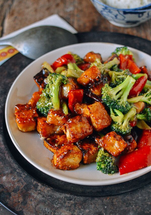 General Tso's Tofu -   23 vegetarian chinese recipes
 ideas