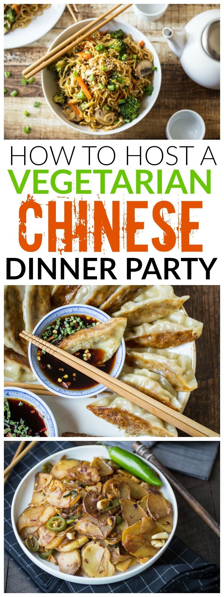 Vegetarian Chinese Dinner Party Menu -   23 vegetarian chinese recipes
 ideas